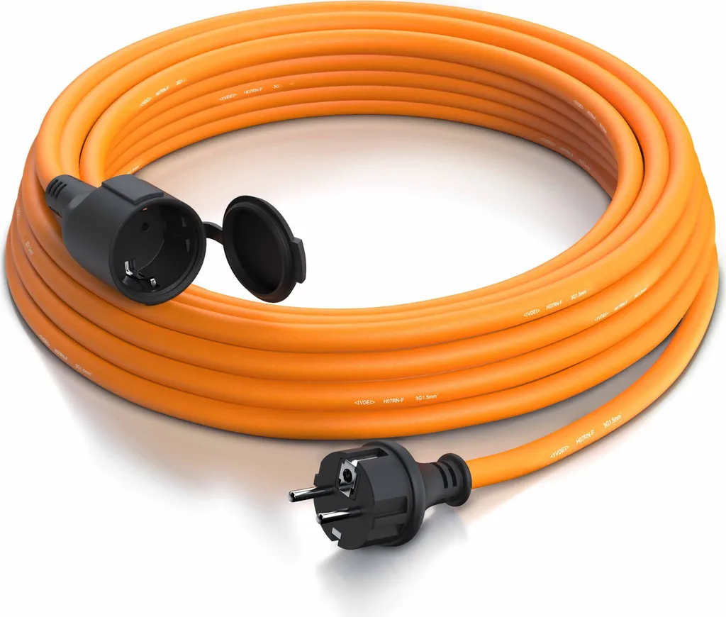 Prolunga Elettrica Esterno Brandson IP44 - 10 Metri Alta Potenza 3500W