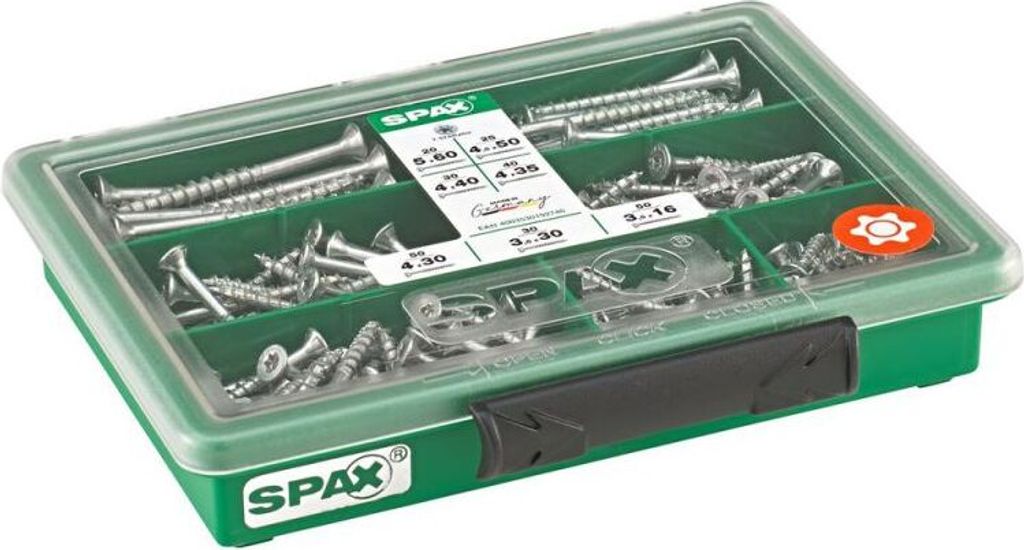 Spax Sortimentskasten Senkkopf TRX - 245 Stk. Produktbild 8