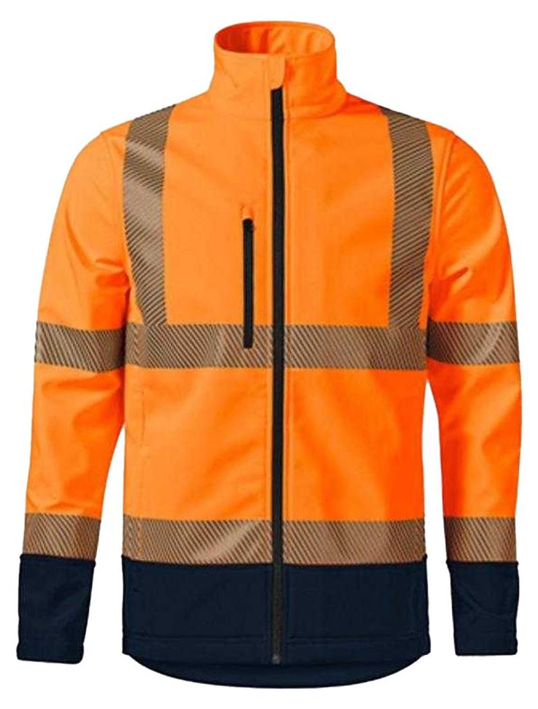 Rimeck - Jacke für Herren, Abgerundeter Saum PP11626 (XXL) (Orange)