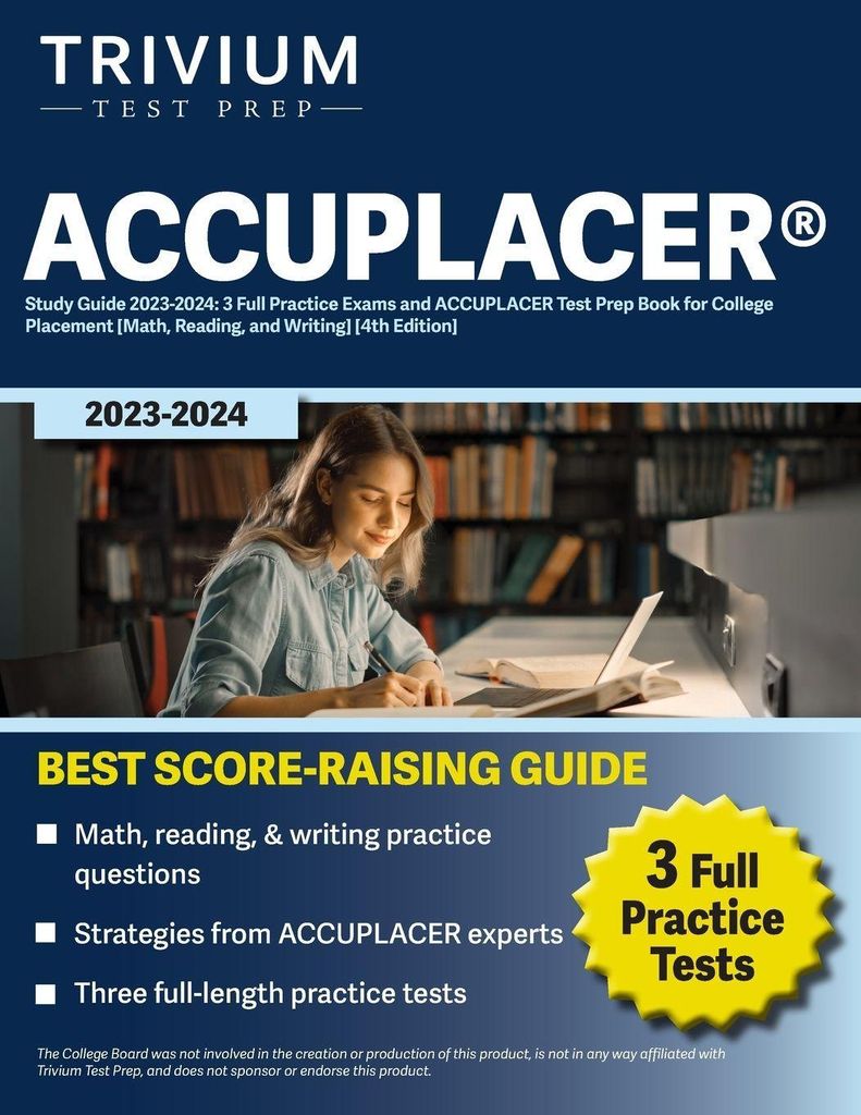 ACCUPLACER Study Guide 2023-2024