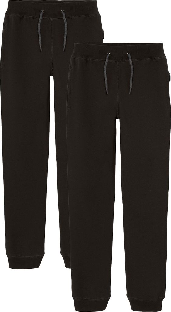 NAME IT 2-er Set Jogginghose Basic Sweatpants Gefüttert Teenager Sport NKMSWEAT Größe:
