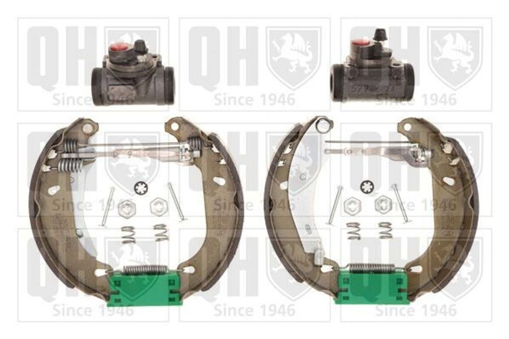 QUINTON HAZELL Bremsbackensatz Trommelbremse Hinten für RENAULT 21 Stufenheck (L48) 180mm BS786K10