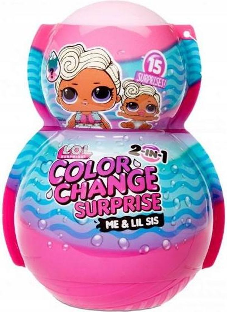 MGA - Bambole moda Lol Surprise 2 in 1 con cambio di colore Immagine del prodotto 