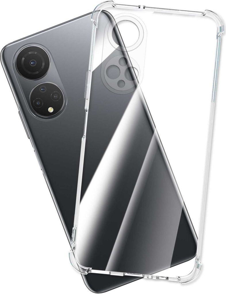 TPU Hülle Clear Armor Soft Case für Honor X7 (CMA-LX2), Honor Play 30 Plus (CMA-AN00, 6.74'') - transparent