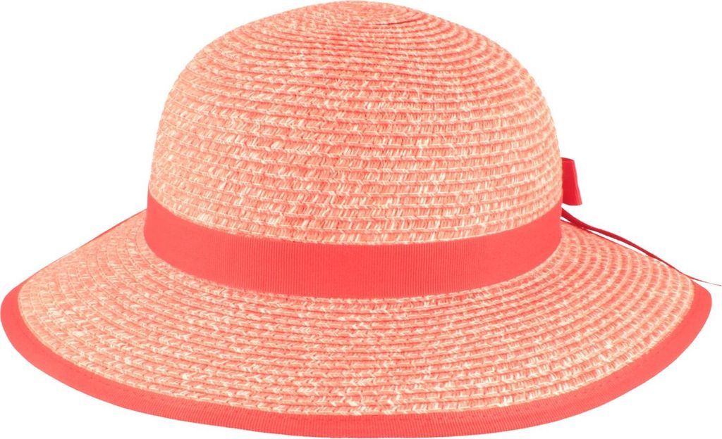 Mc Burn Kinder Strohhut Glocke mit Schleife UV-Schutz 50+