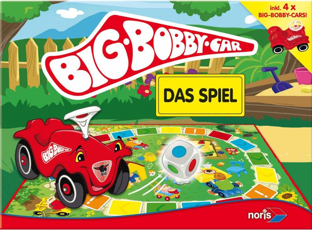 Noris BIG Bobby Car - Il divertente gioco di corse; Immagine del prodotto 