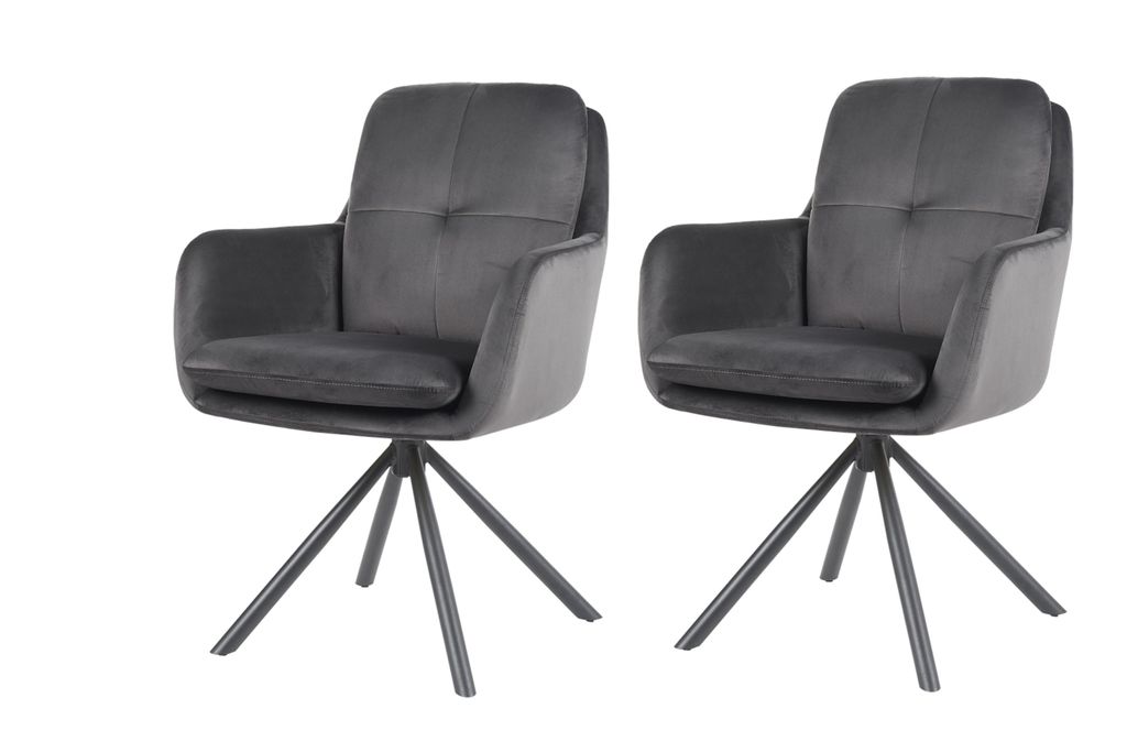 Hela Tische, 2er SET Armlehnstuhl Drehstuhl Parma, Produktbild 