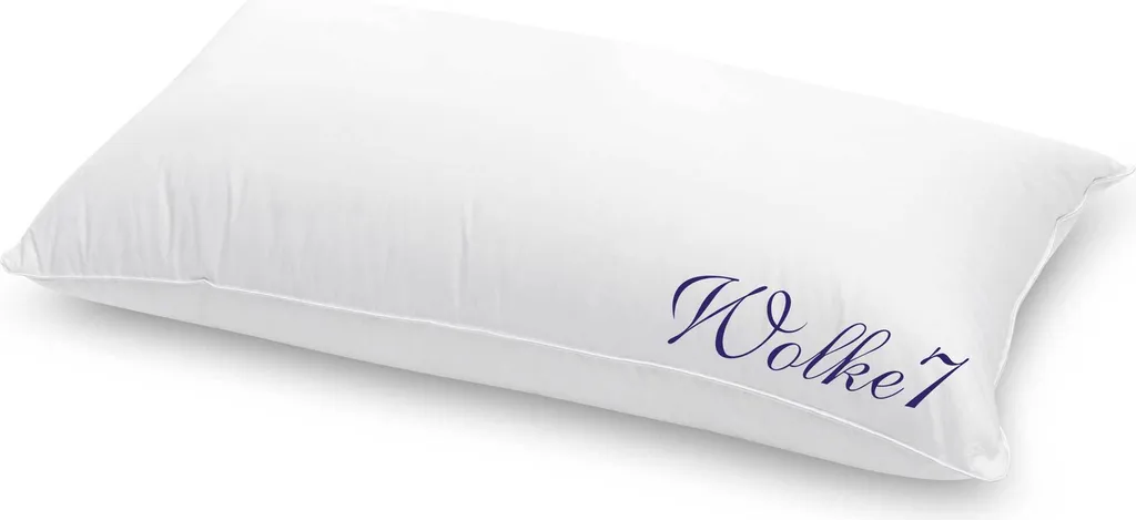 Oreiller rectangulaire 40x80 cm en plumes naturelles Wolke 7 Hanskruchen