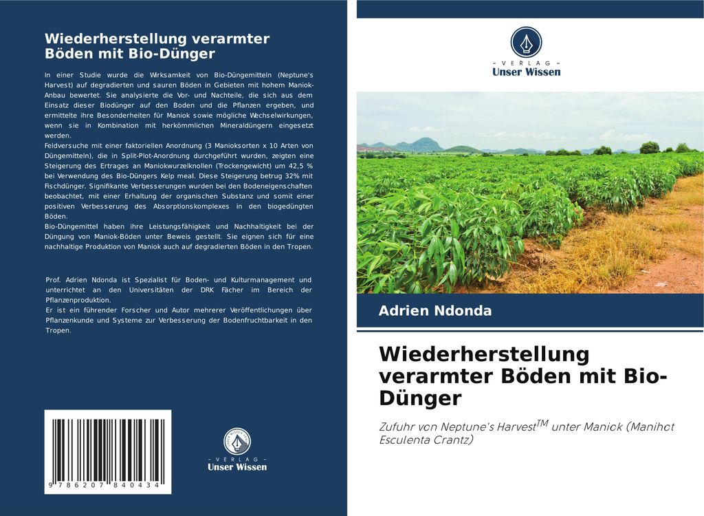 Wiederherstellung verarmter Böden mit Bio-Dünger