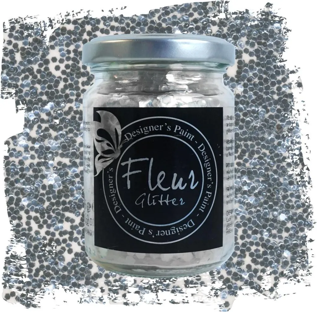 Décoration Résine Epoxy Paillettes Argent 90g pour Bijoux et Moules