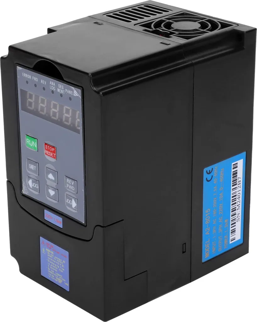 Évitez les surchauffes moteur avec le convertisseur triphasé 1,5 kW A2-8015