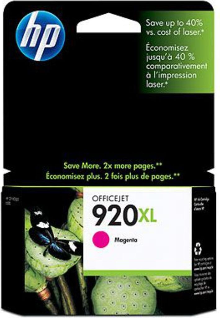 HP CD 973 AE Tintenpatrone magenta No. 920 XL Produktbild 