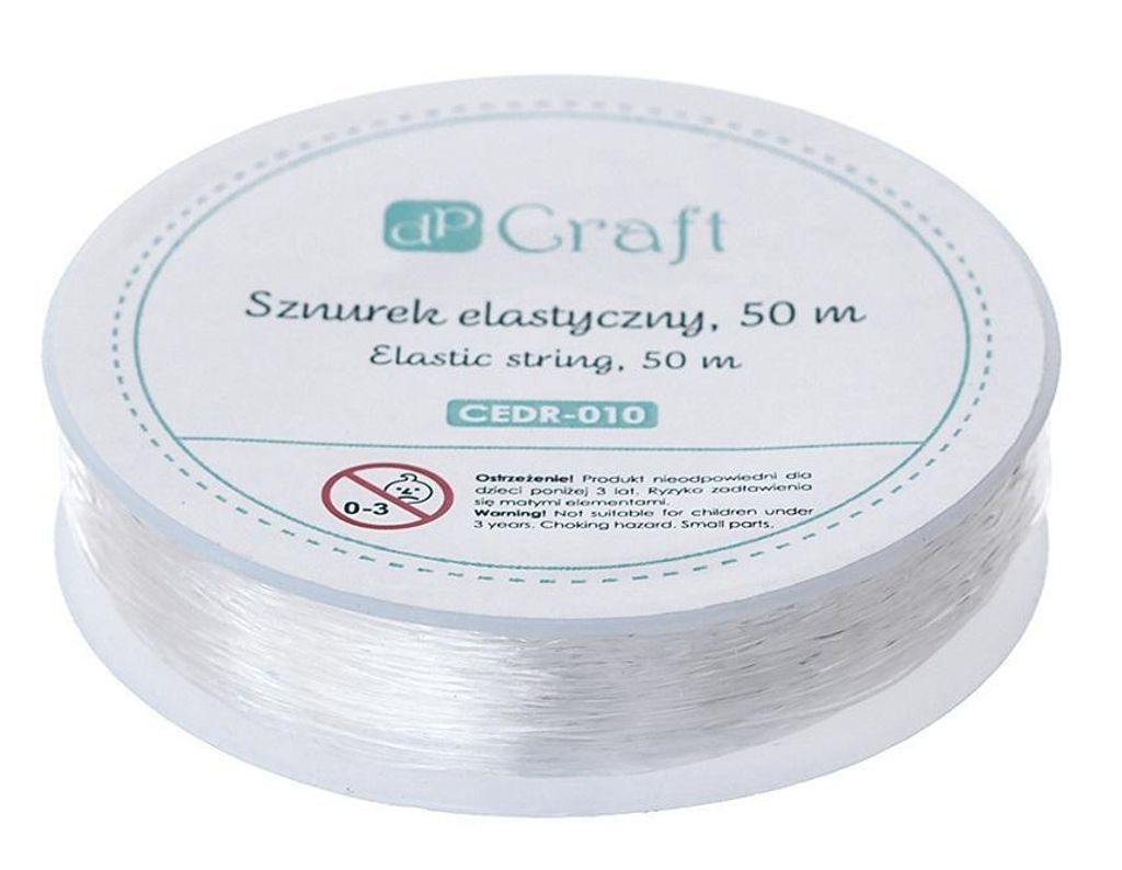 Cordoncino elastico per perline 0,45 mm x 50 m Immagine del prodotto 