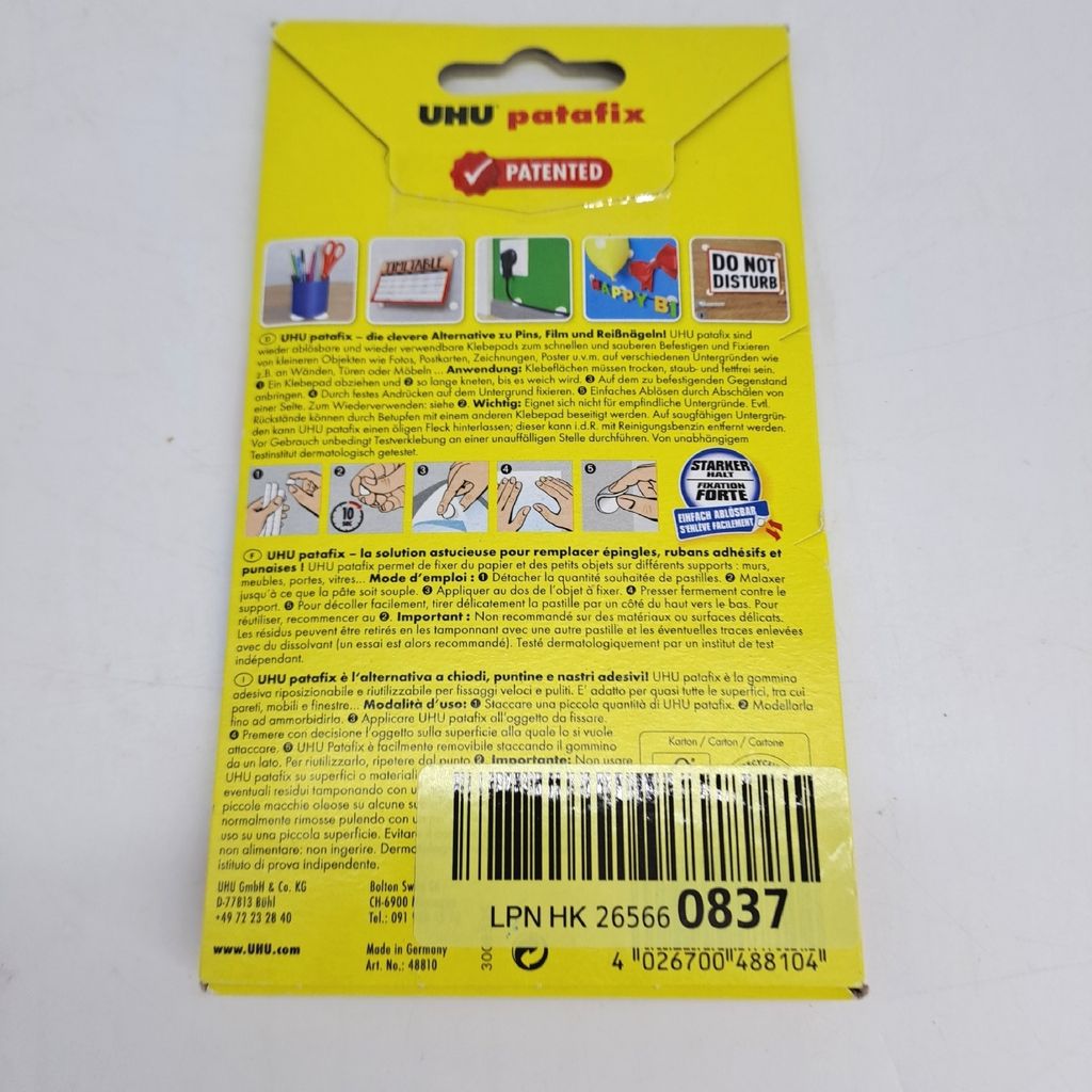 Lepiaca podložka UHU PATAFIX, 80 kusov Obrázok produktu 15