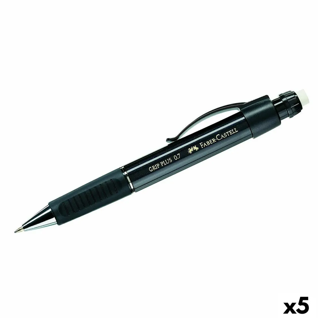 Faber-Castell 130733 Porte-mines Grip Matic 0.5 mm avec gomme intégrée