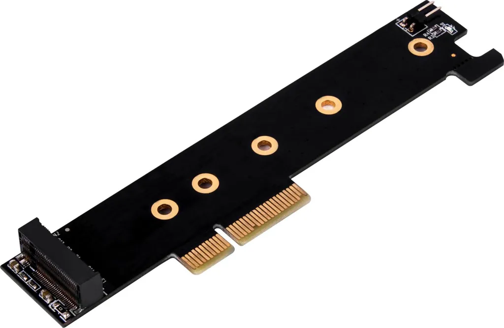 Ajouter un port SSD M.2 NVMe PCIe 4.0 Silverstone SST-ECM26-V2 Noir