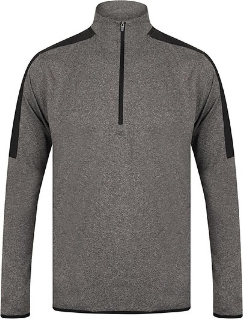 Finden+Hales LV571 | Adults` 1/4 Zip Midlayer with Contrast Produktbild 