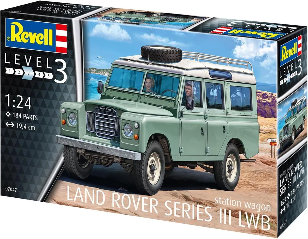 Revell Land Rover Series III LWB Station Wagon 1:24 - Maquette 07047