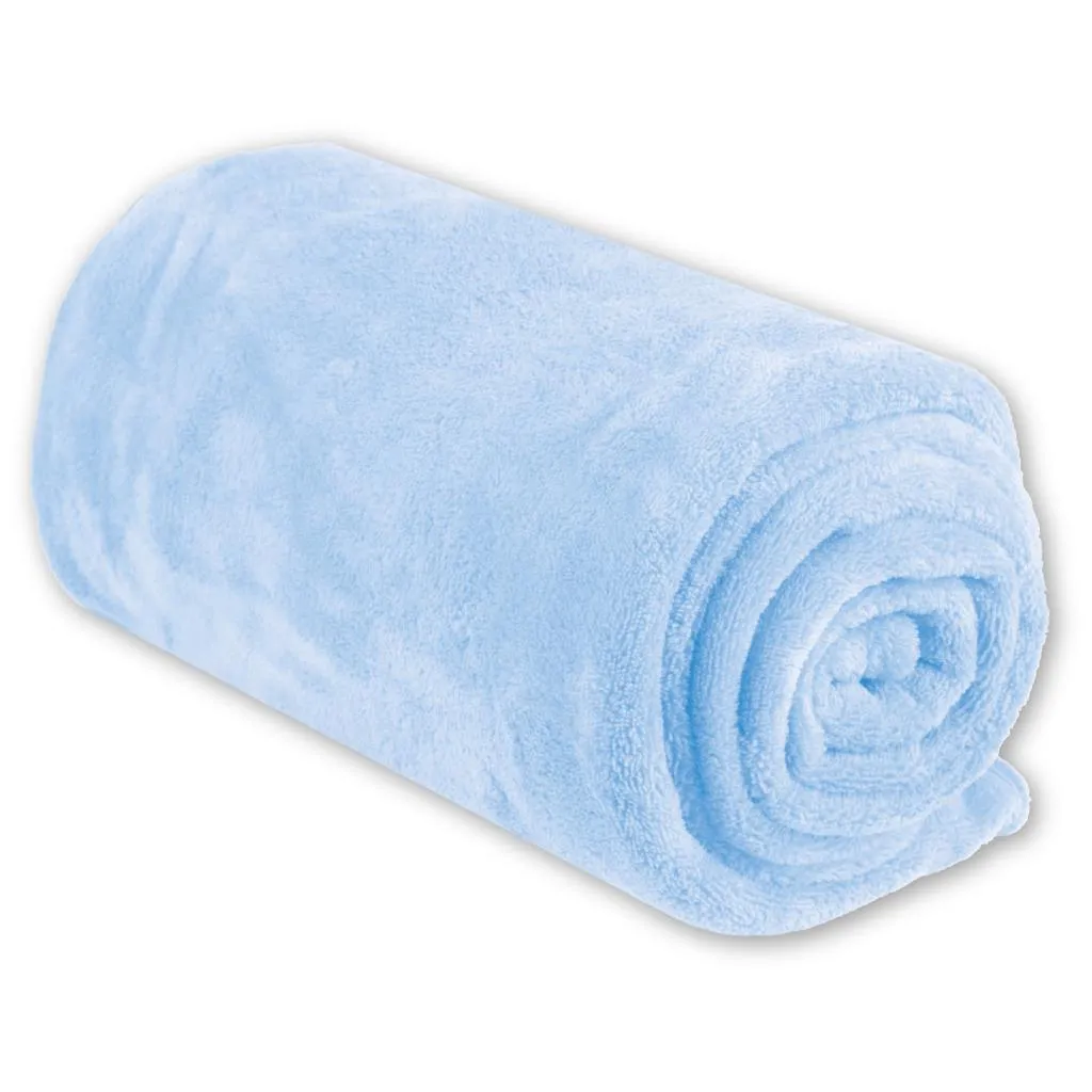 Coperta morbida e soffice, in microfibra, 70 x 160, 150 x 200