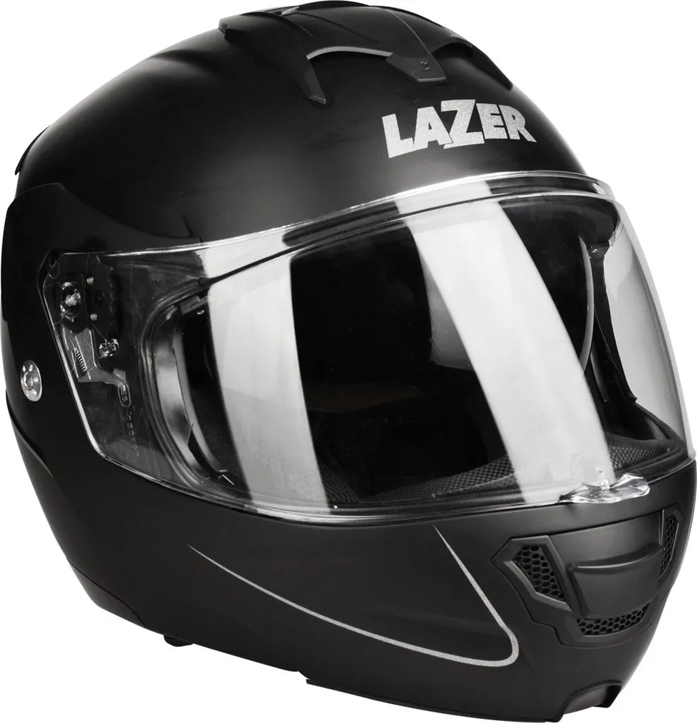 Casque Lazer Lugano Z-Line Noir Mat : Finition Premium et Taille XS 53/54cm
