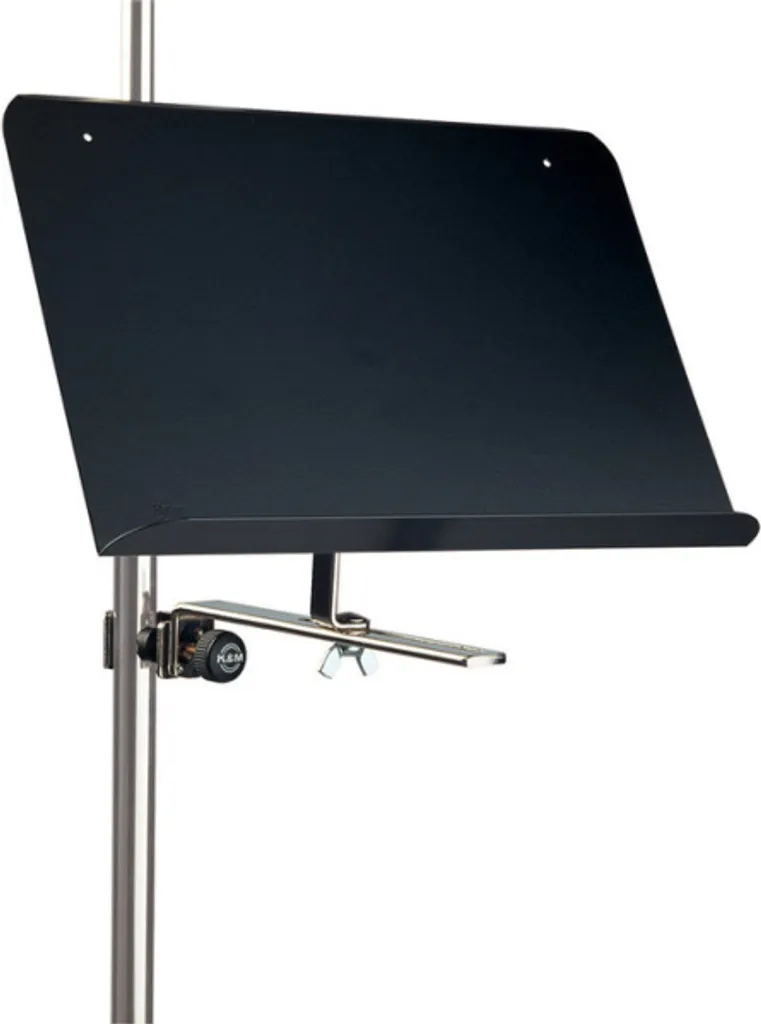 König & Meyer 115/2 Porte-partition et support de documents noir