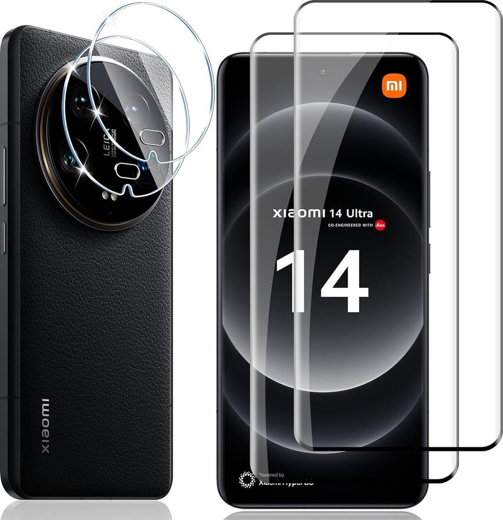 Vetro blindato per Xiaomi 14 Pellicola protettiva ultra 2x Immagine del prodotto 