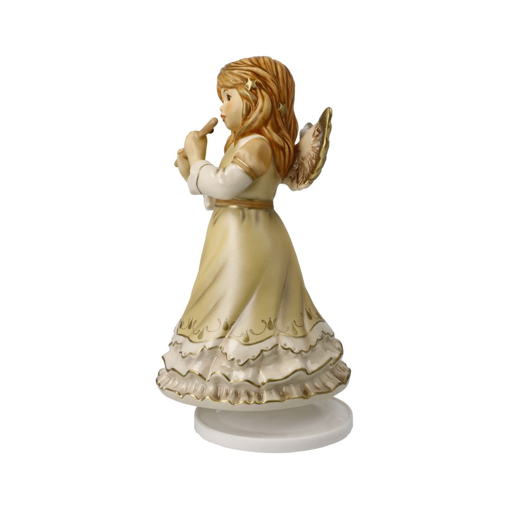 Goebel Figurine d'ange céleste - Champagne - Messager céleste de Noël