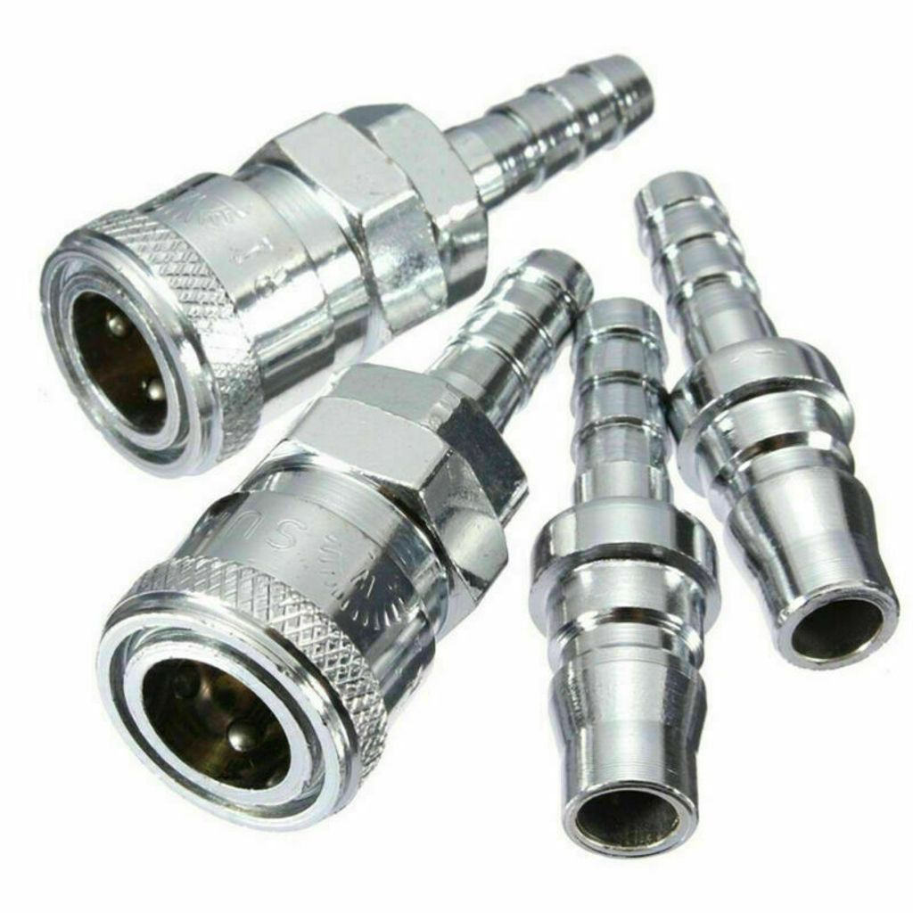 Druckluft Stecknippel Schnellkupplung Stecker IG AG Schlauchanschluss Kupplung