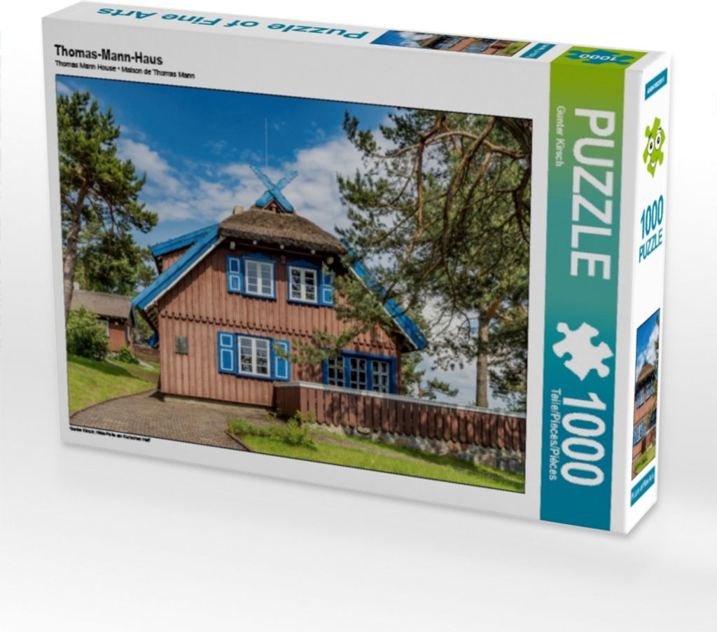 Calvendo Thomas-Mann-Haus 1000 Teile Puzzle quer 640x480mm, Kirsch Gunter; 7413051