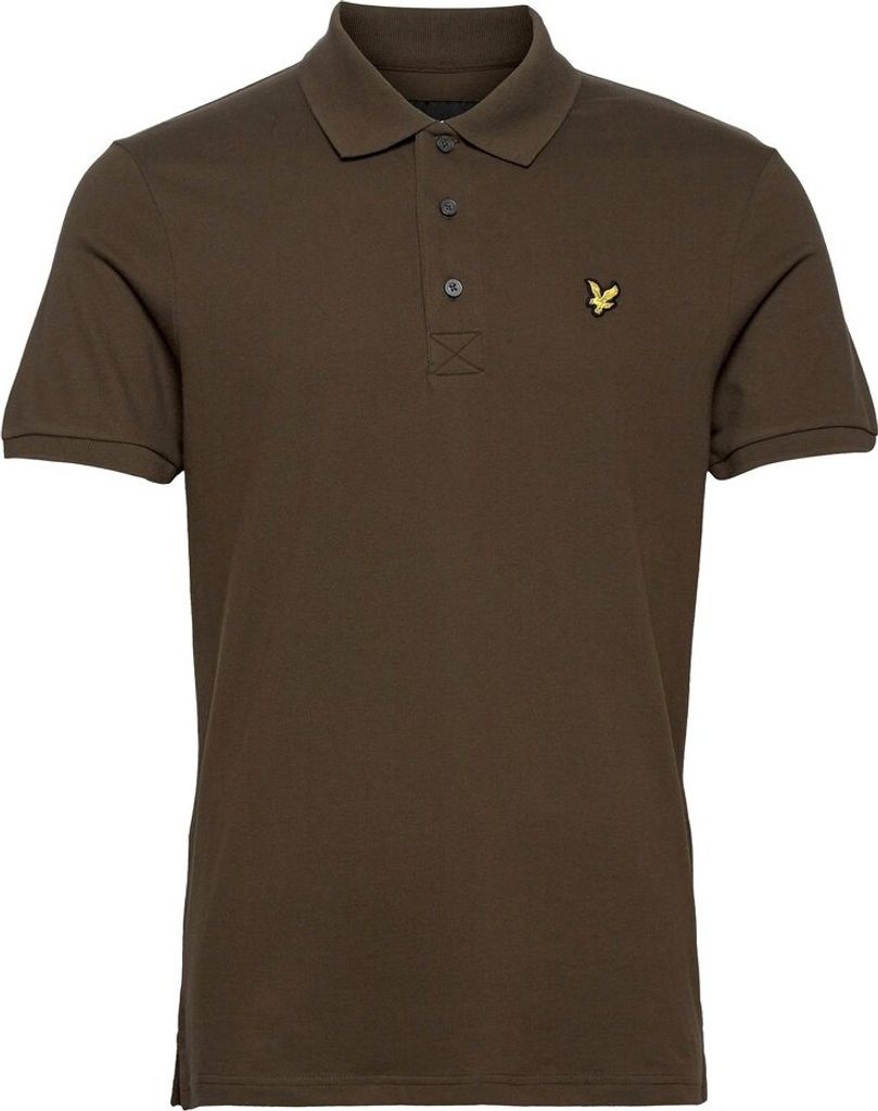 Lyle & Scott Plain Sp400vog Kurzarm-poloshirt Grün XS Mann Grün XS