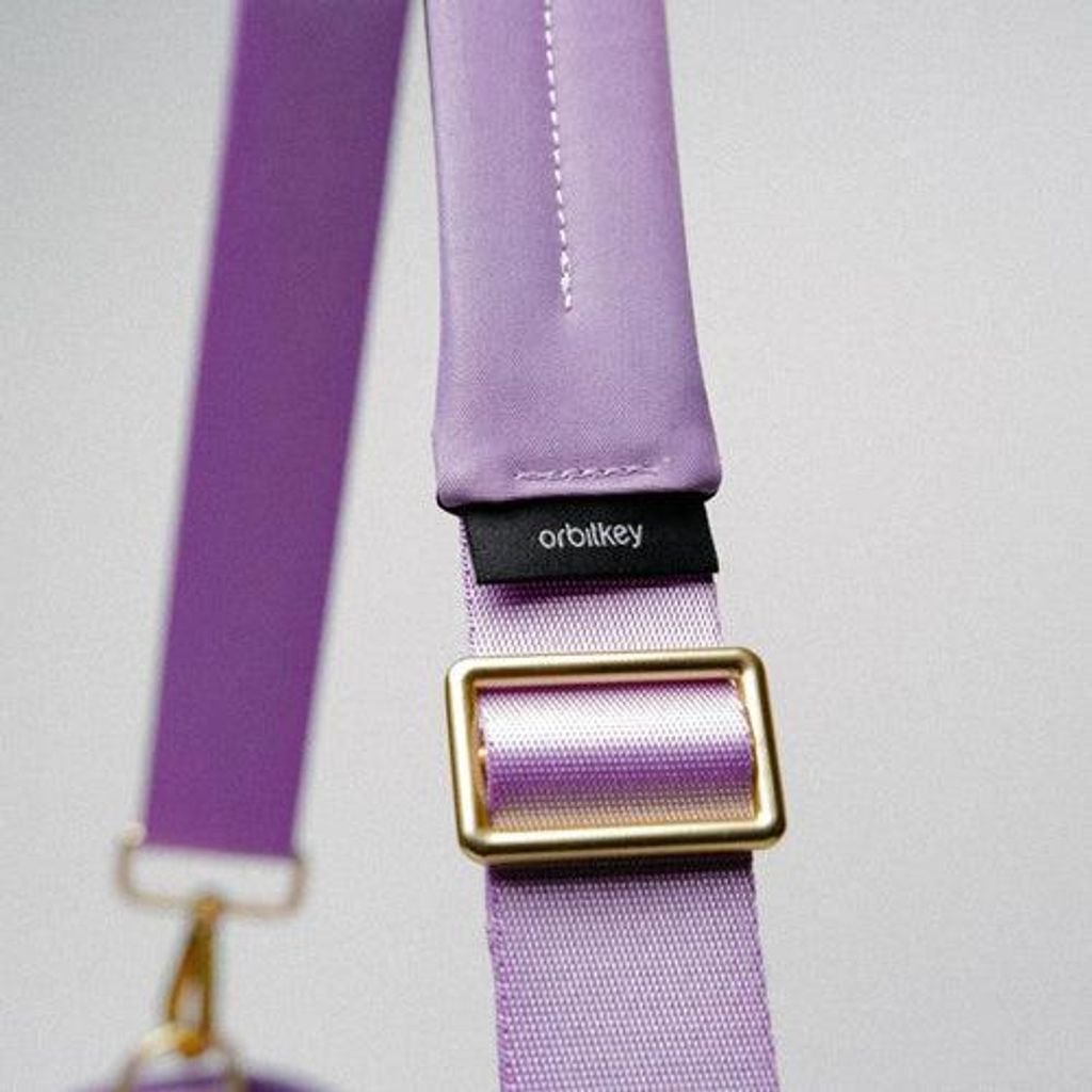 Orbitkey Trageriemen für die Tasche Crossbody Bag Strap - Lilac