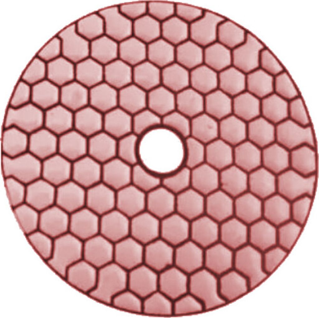 Trade-Shop Ø100mm Trocken Diamant Schleifscheibe / Polierscheibe / Polierpad M14 #400 für Naturstein, Beton, Granit, Fliesen, Keramik, Marmor