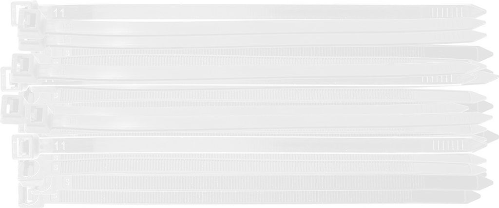 NEO TOOLS Fascette in nylon bianche set da 50 pezzi 200 mm Immagine del prodotto 