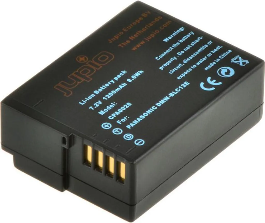 Batteria Jupio per Panasonic Lumix - Mai più senza energia in viaggio