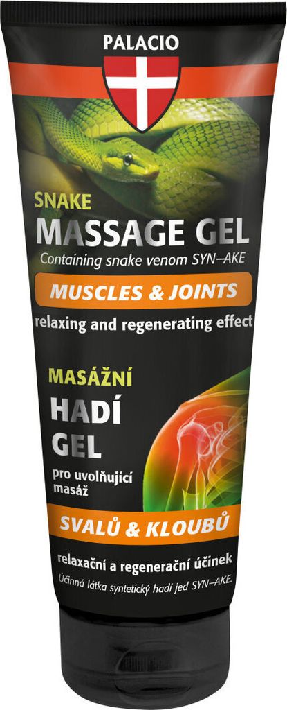 PALACIO Schlangengift Massagegel, Tube, 200 ml Produktbild 