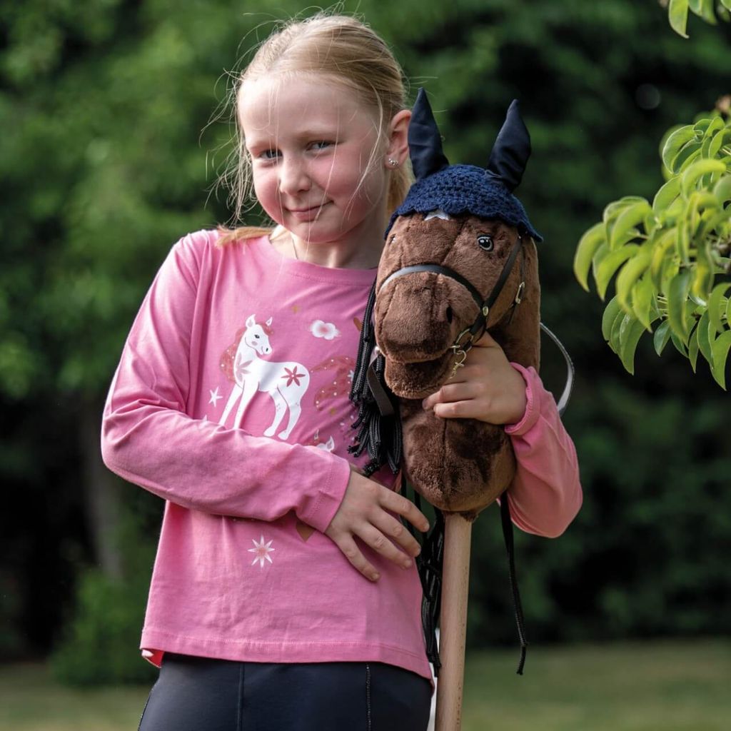 HKM Fliegenhaube Hobby Horsing dunkelblau 137546900 Produktbild 5