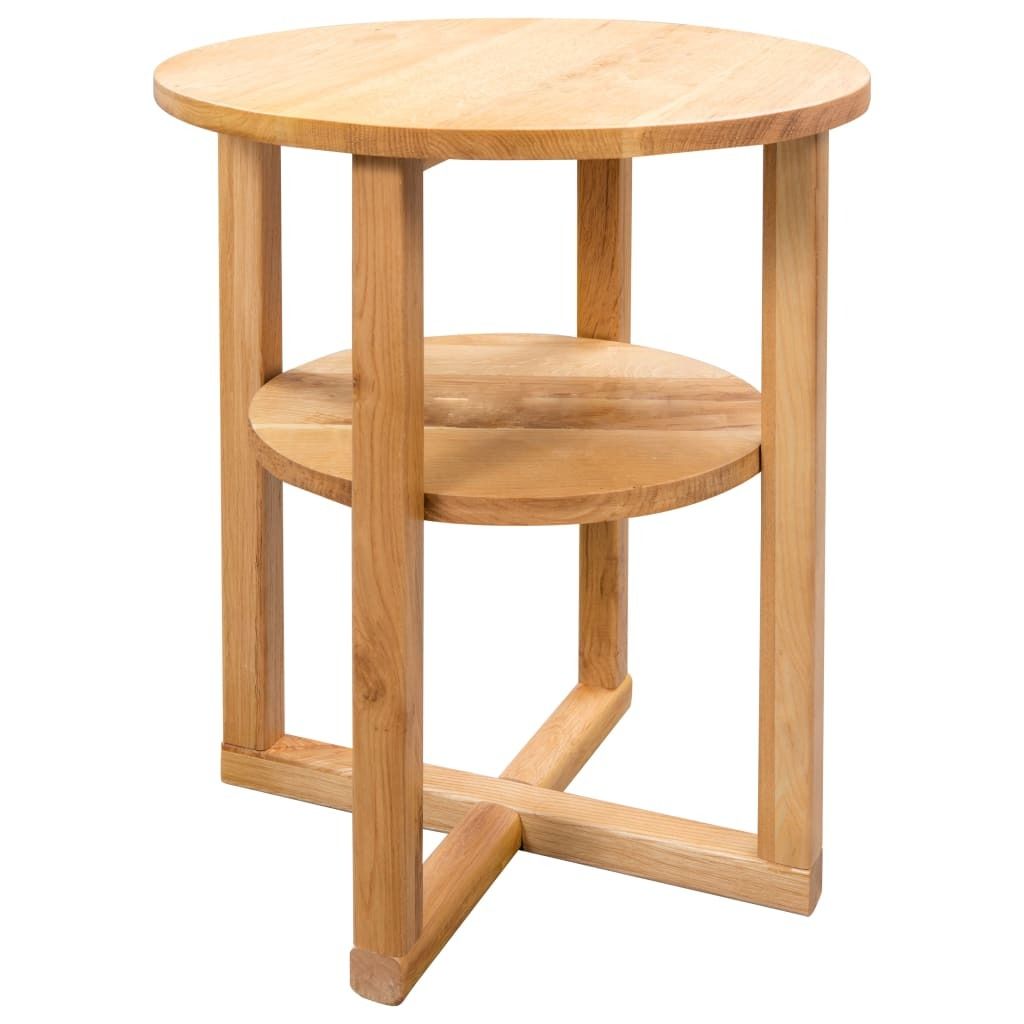 vidaXL Bočný stolík 40 × 50 cm z dubového masívu Obrázok produktu 