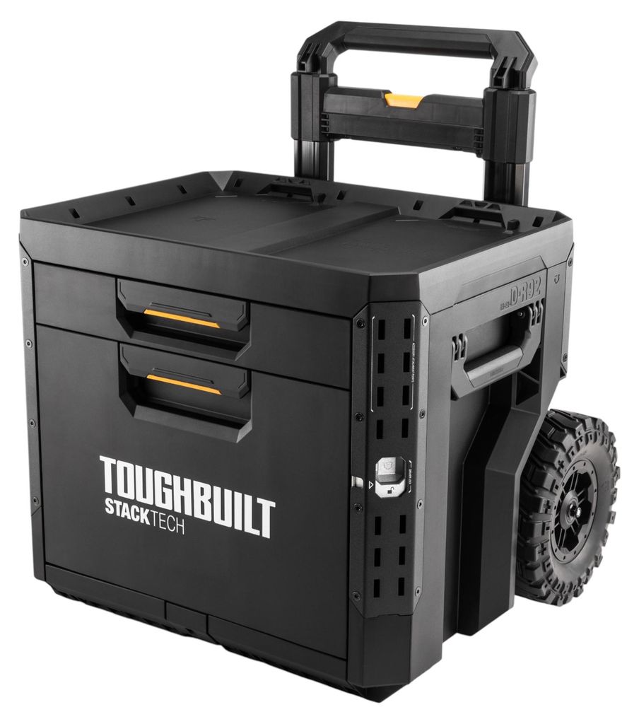 Toughbuilt STACKTECH rollbare Werkzeug Box abschliessbar Produktbild 