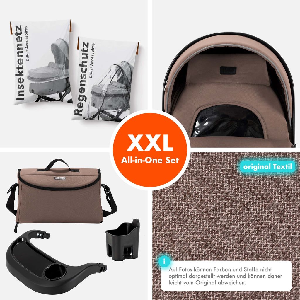 Daliya® FLEXI-PRO 2in1 Kombikinderwagen & Buggy – Produktbild 3