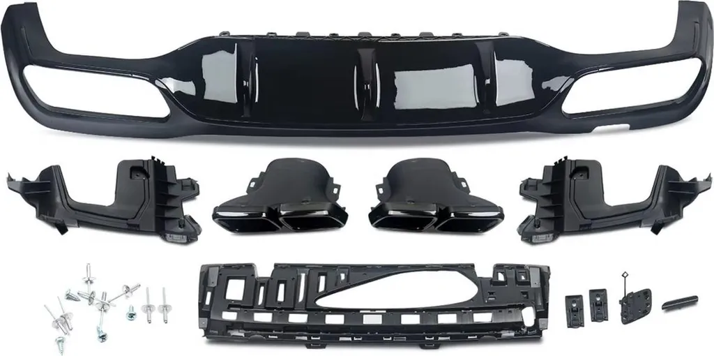 Diffuseur Arrière Mercedes Classe E W213 Look E63 AMG Style Carbone