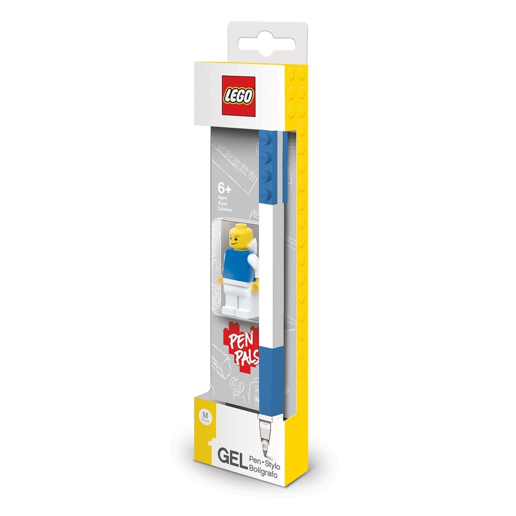 LEGO® Gelové pero s minifigurkou, modré - 1 ks Obrázek produktu 