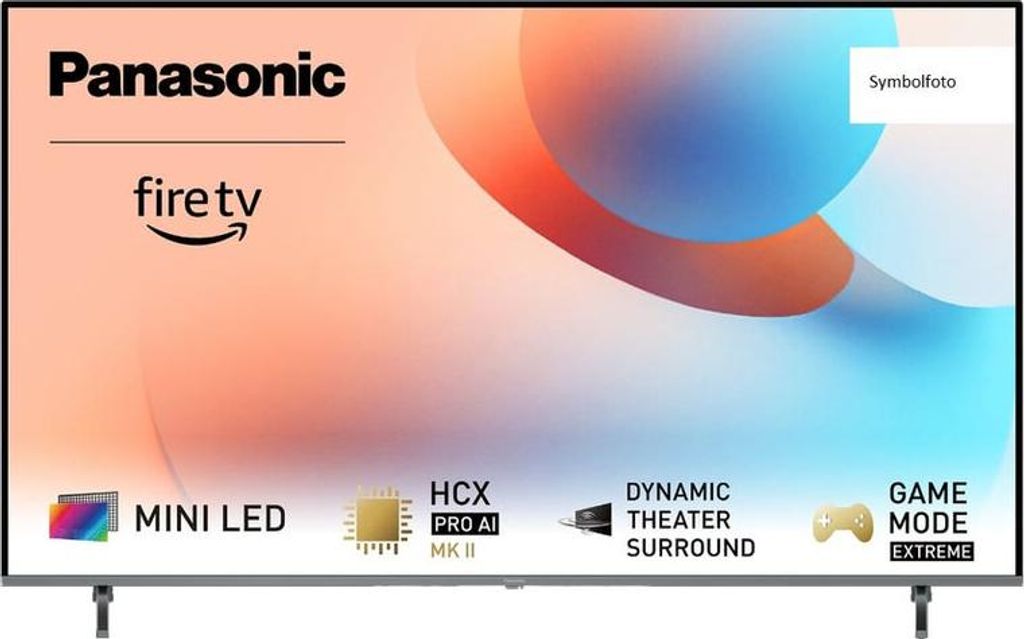 Panasonic 55 Zoll W95A Mini LED TV (schwarz, Vertrag)