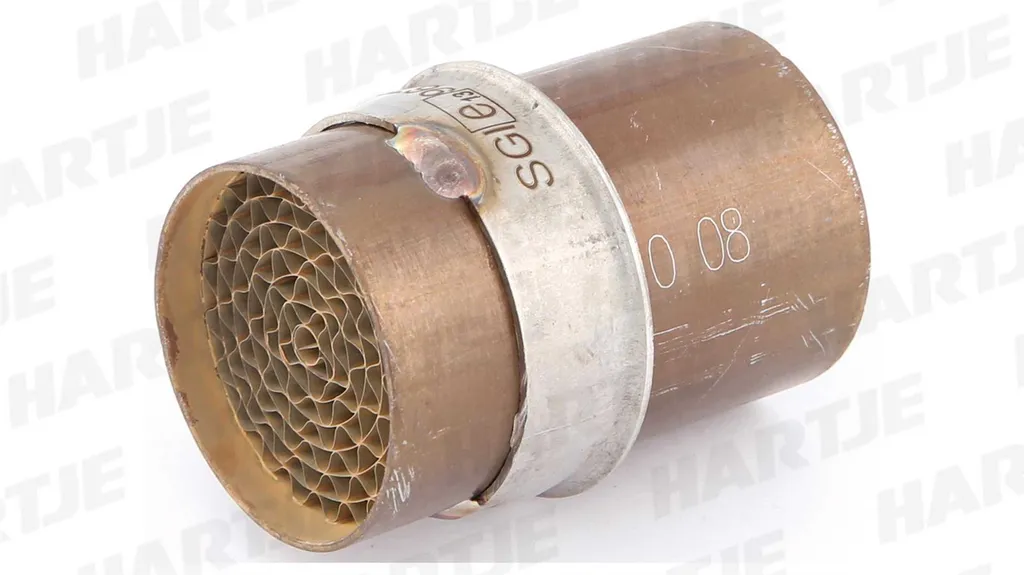Cartouche catalyseur LEOVINCE 6521K Ø 45mm en acier inox haute densité