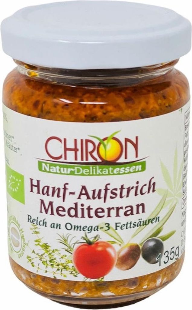 Hanf-Aufstrich - Mediterran 135g Produktbild 