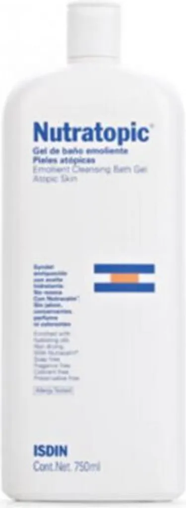 Gel Lavant Émollient Nutratopic Pro-Amp Isdin Soin Atopie 750ml