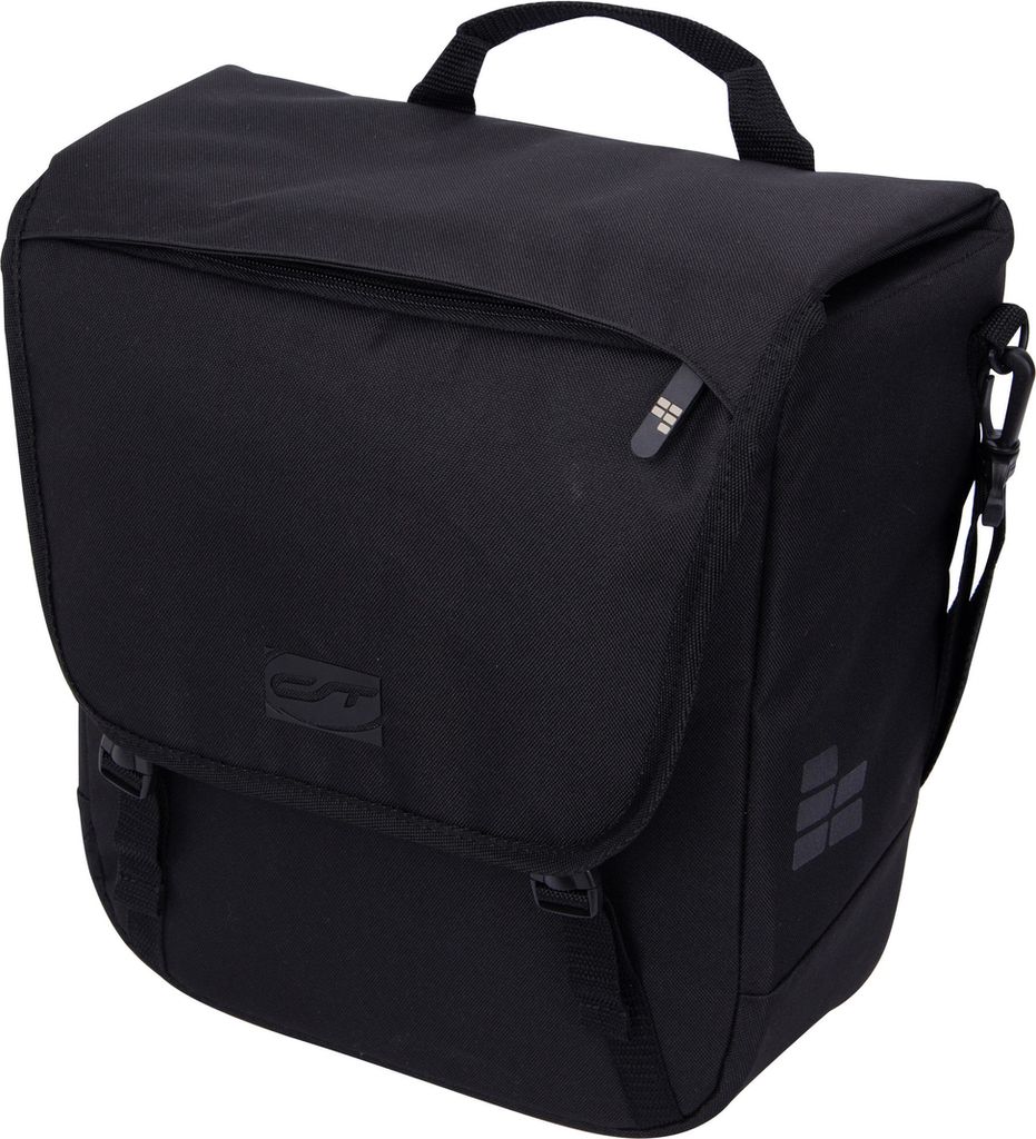 Borsa singola Contec Via.Tour nera Immagine del prodotto 