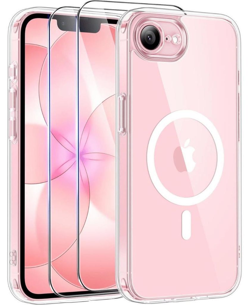 Hülle + 2X Panzerglas für iPhone 17e MagSafe Schutzglas Produktbild 