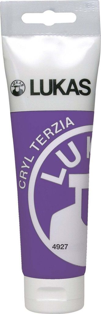 Lukas Cryl Terzia Plastic Tube Acrylfarbe Cobalt Violet Deep Hue 125 ml 1 stk