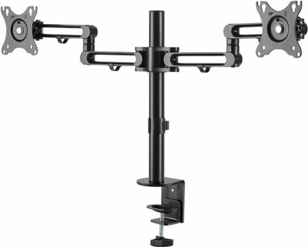 StarTech.com ARMDUAL3 Doppel Monitorarm zur Tischmontage (Gelenkarme für bis zu 32-Zoll-VESA Bildschirme, Monitorhalterung)