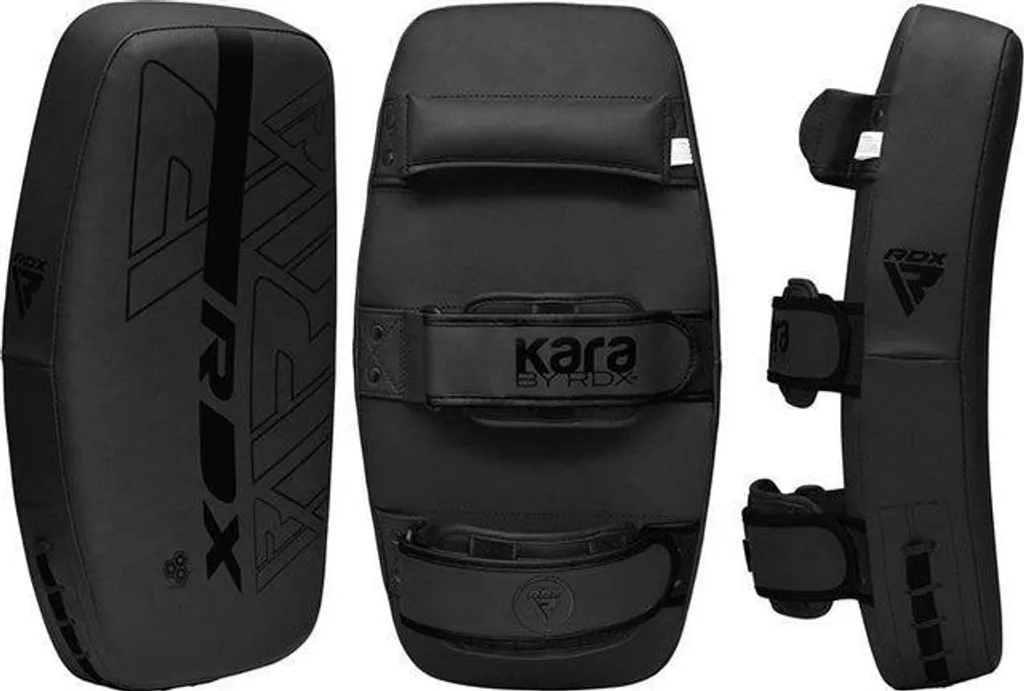 RDX Lapa PAD F6 KARA Noir - Bouclier de Frappe Boxe avec Cuir Maya Hide